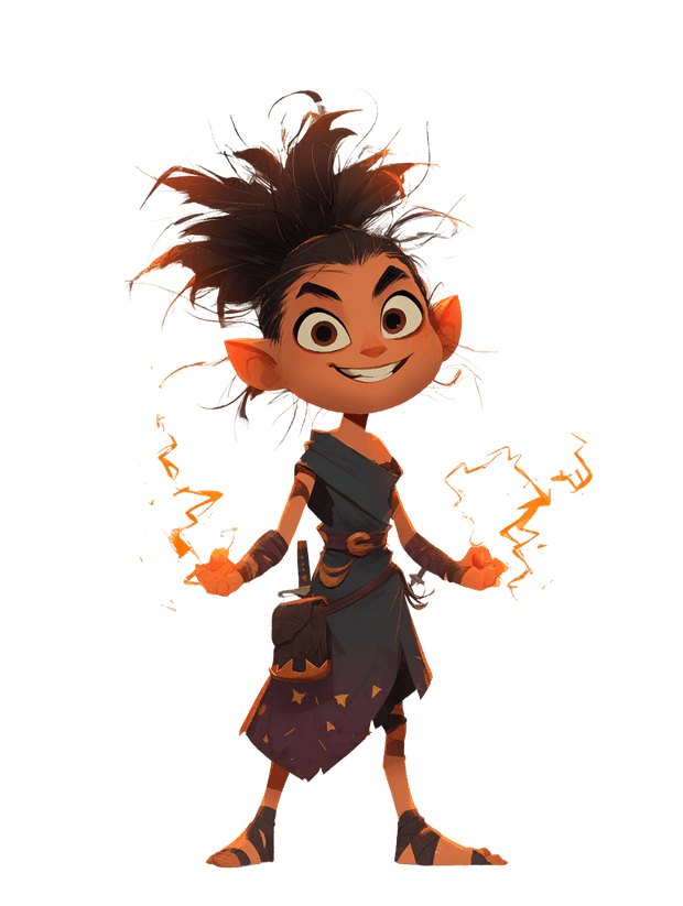 Zap the Unhinged, alternate illustration B