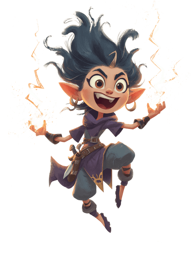 Zap the Unhinged, alternate illustration E