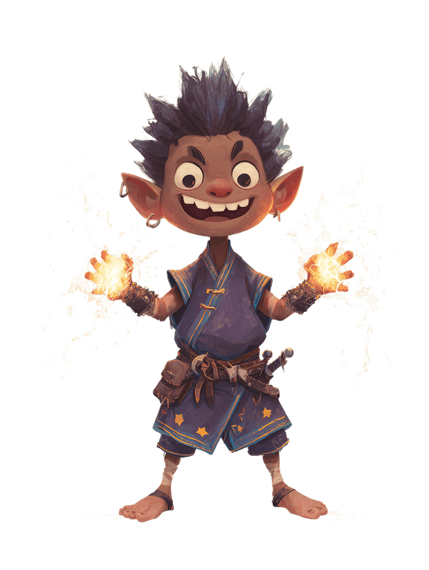 Zap the Unhinged, alternate illustration F